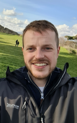 A photo of Sam Archibald, who did an OU microcredential