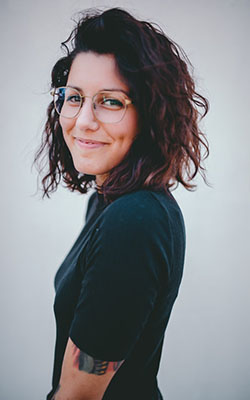 Photo of a smiling young woman